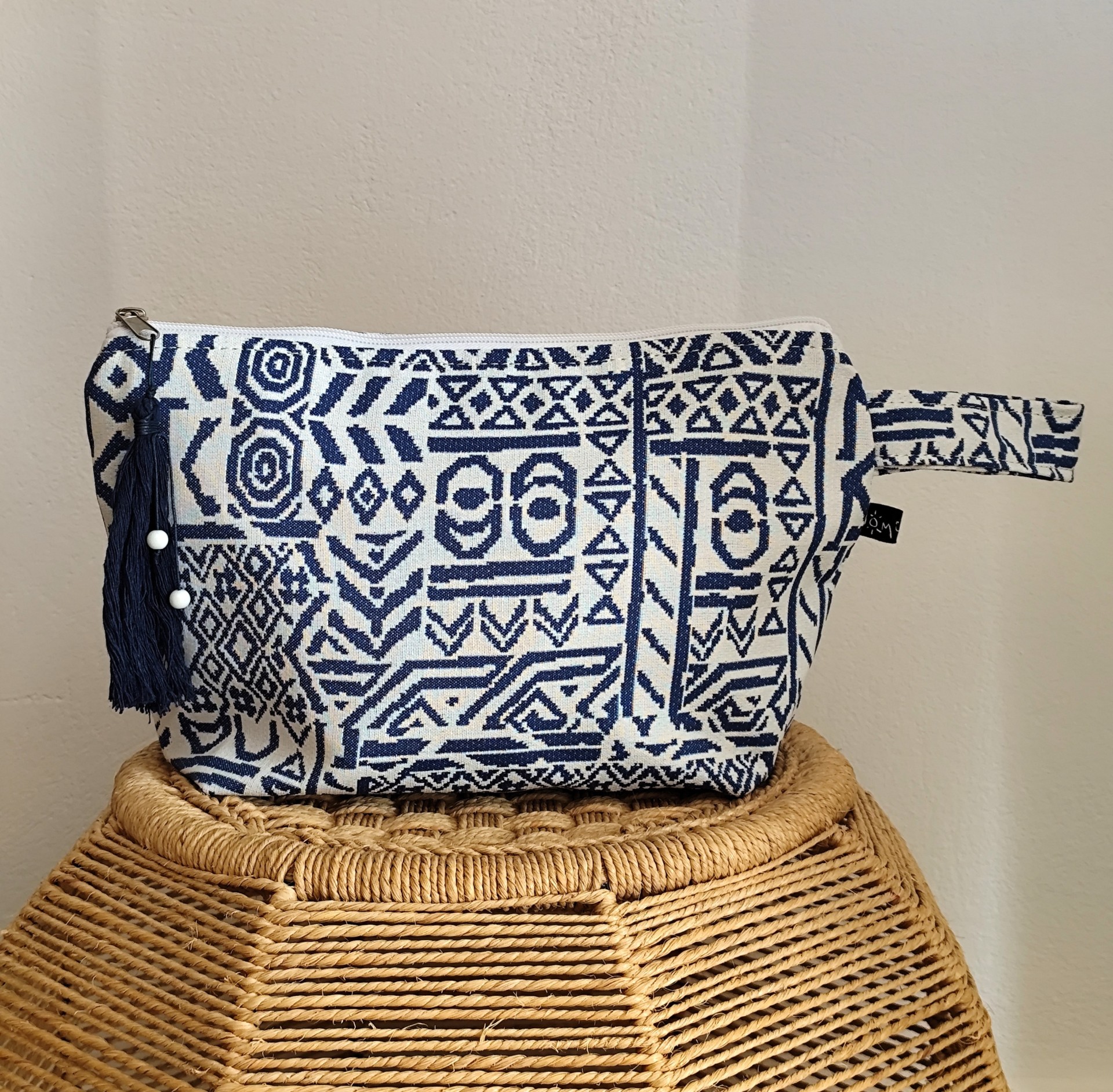 Aegean Vibes Blue – Large Handbag